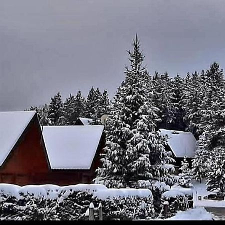 Maison de bois finlandaise au pied des pistes Bolquere Pyrenees 2000 Extérieur photo